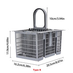 Universal Dishwasher Cutlery Basket – Compatible with Bosch, Whirlpool, GE, Samsung & More