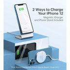 CHOETECH MagLeap Magnetic Wireless Charger & Stand – Up to 15W for iPhone 12