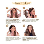 Heatless Hair Curling Rod Headband – No-Damage Overnight Curls