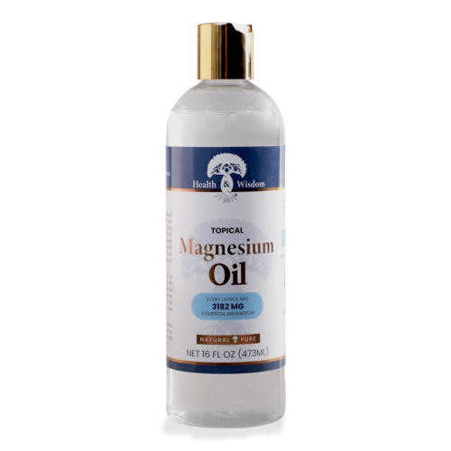Health and Wisdom Magnesium Oil USP – Topical Magnesium for Muscles & Sleep