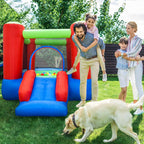 8x7 Junior Inflatable Bouncer with Slide & 50 Pit Balls