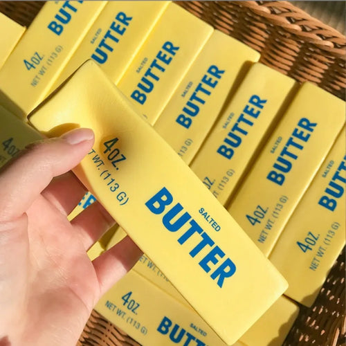 23cm Large Butter Stick Squishy Toy – Slow Rebound Stress Relief & Hand Relaxation