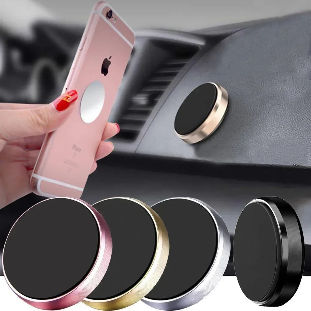 Magnetic Car Phone Holder – Universal 360° Dashboard Mount