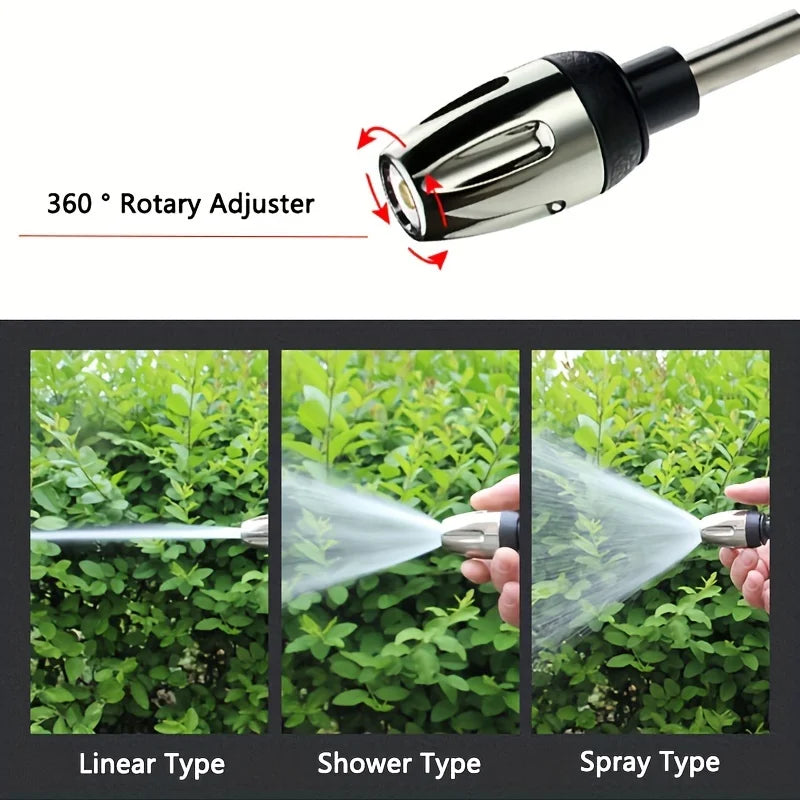 Garden Water Gun Hose Nozzle – Multi-Use Spray Gun for Watering & Car Washing