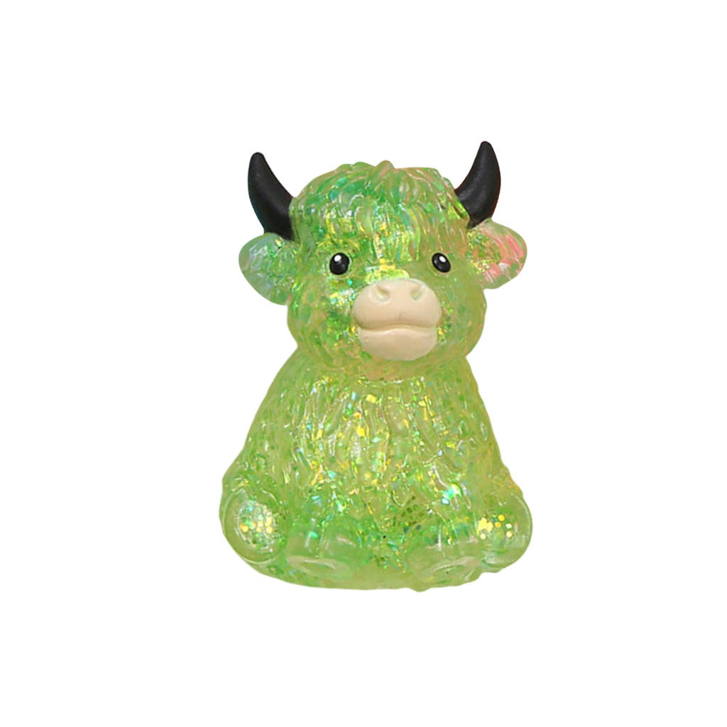 Cute Cow Squishy Stress Relief Fidget Toy – Soft Animal Squeeze Ball