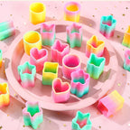 Rainbow Magic Springs Circle Toy for Kids Flexible Fun Birthday Party Favor Small Gift Pinata Fillers Ideal for Guest Giveaway