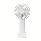 Mini Handheld Fan 3 In 1 Portable Desk Fan with Stand USB Rechargeable Small Fan for Travel Office Home