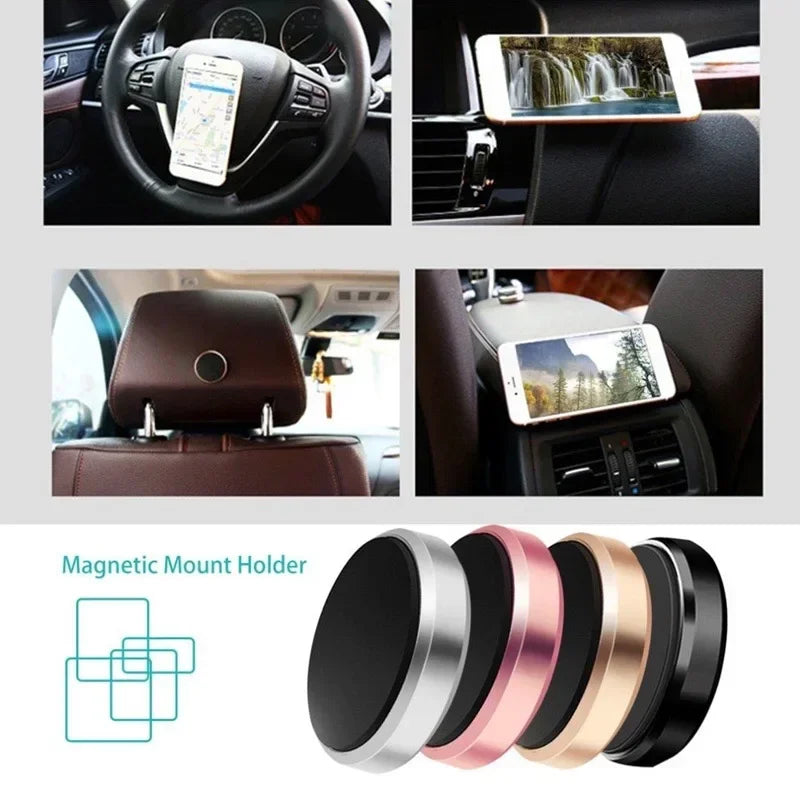 Magnetic Car Phone Holder – Universal 360° Dashboard Mount