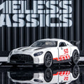 White AMG Safety Car Diecast Model – 10.6cm Alloy Collectible with Openable Doors