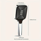 Adjustable 3-Mode High Pressure Shower Head – Water-Saving Handheld Rainfall Showerhead
