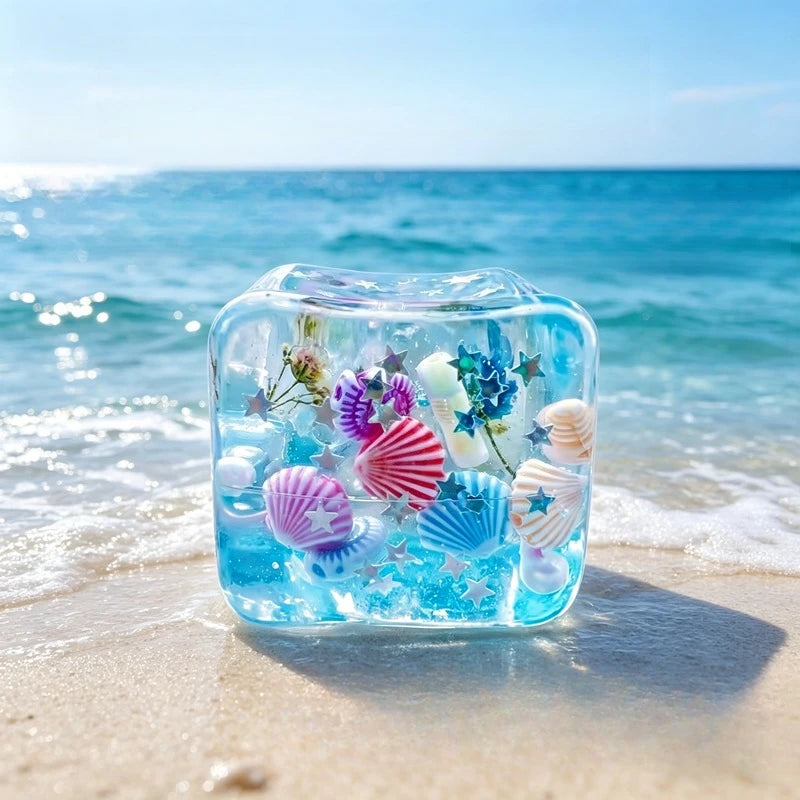 Ocean Shell Squishy Mochi Fidget Toy | Slow Rising Stress Relief