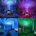 LED Galaxy Projector – Colorful Night Sky Light for Bedroom, Kids Room & Parties