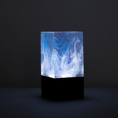Aurora Handcrafted Resin LED Table Lamp