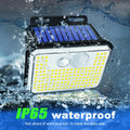 Solar Outdoor Security Light – 148 LED Motion Sensor Wall Lamp, IP65 Waterproof, 3 Modes