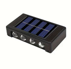 Solar LED Outdoor Wall Light – Waterproof Up & Down Garden Fence Lamp