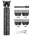 Cordless Hair Trimmer & Clipper – USB Fast Charging | Barber-Style Home Haircut Machine