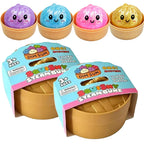 Glitter Dumpling Squishy Toy Set