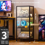 Multi layer transparent storage cabinet, dust-proof acrylic door, shoe collection cabinet, product display cabinet, display rack