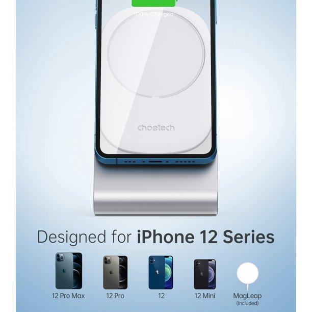 CHOETECH MagLeap Magnetic Wireless Charger & Stand – Up to 15W for iPhone 12