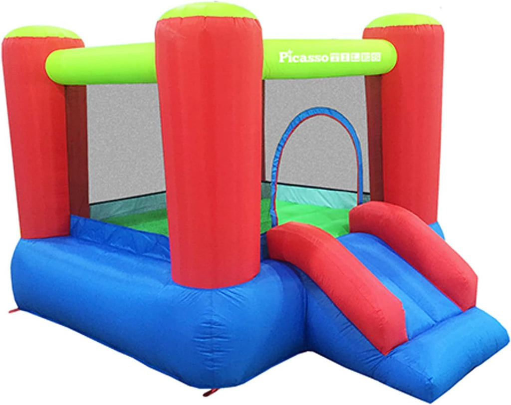 8x7 Junior Inflatable Bouncer with Slide & 50 Pit Balls
