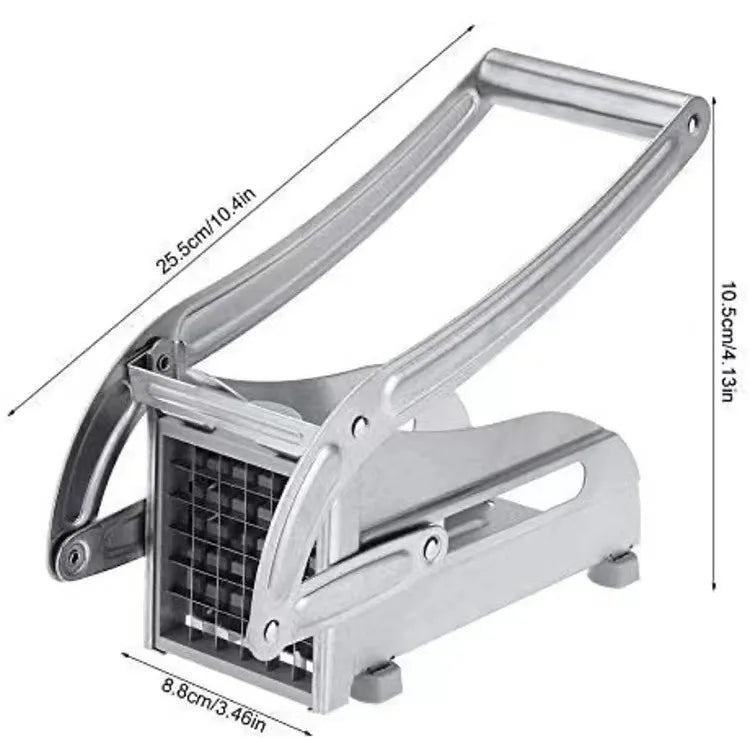 Stainless Steel Potato Cutter Multi-purpose Cucumber Potato Slicer Cutting Vegetable Cutter Kitchen Gadgets and Accessories