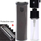 2-in-1 Microfiber Screen Cleaner Spray Bottle – Portable Phone & Tablet Screen Cleaning Kit