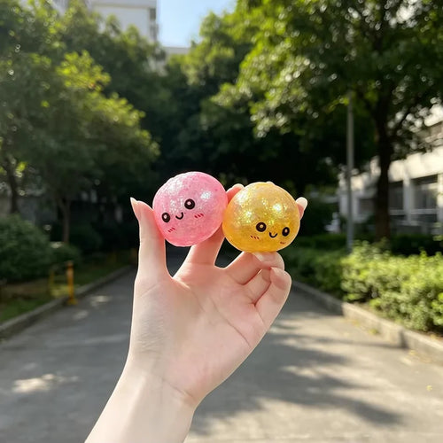 Glitter Dumpling Squishy Toy Set