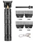 Cordless Hair Trimmer & Clipper – USB Fast Charging | Barber-Style Home Haircut Machine