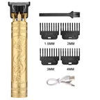 Cordless Hair Trimmer & Clipper – USB Fast Charging | Barber-Style Home Haircut Machine