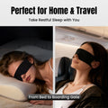 Zero-Pressure Ultra-Thin Sleep Mask with Elastic Ear Straps