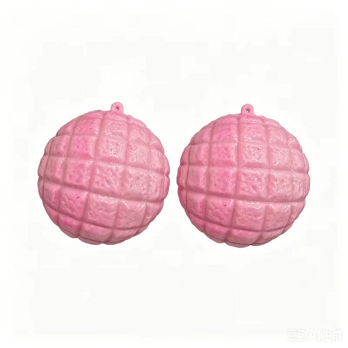 Pineapple Bun Squishy Stress Ball – Food-Shaped Moldable Fidget Squeeze Toy