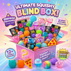 100+ Pieces Assorted Squishy Figures Blind Box Surprise Toy Slow