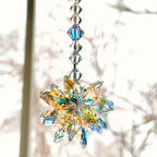 Crystal Star Sun Catcher – Shiny Glass Hanging Ornament for Windows & Office Decor
