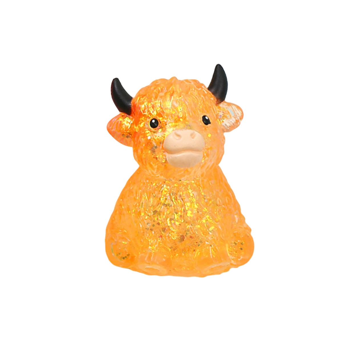 Cute Cow Squishy Stress Relief Fidget Toy – Soft Animal Squeeze Ball