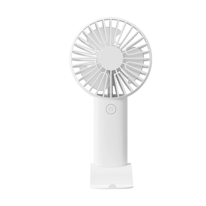 Mini Handheld Fan 3 In 1 Portable Desk Fan with Stand USB Rechargeable Small Fan for Travel Office Home