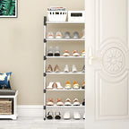 3-7Floor Simple Shoe Rack Multi Layer Dustproof Household Doorstep Shoe Cabinet Storage Space Saving Assembly Of Small Shoe Rack