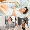 Heatless Hair Curling Rod Headband – No-Damage Overnight Curls