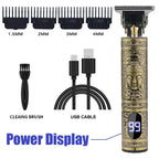 Cordless Hair Trimmer & Clipper – USB Fast Charging | Barber-Style Home Haircut Machine