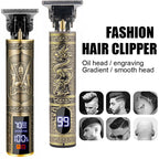 Cordless Hair Trimmer & Clipper – USB Fast Charging | Barber-Style Home Haircut Machine