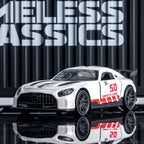 White AMG Safety Car Diecast Model – 10.6cm Alloy Collectible with Openable Doors