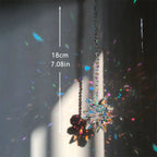 Crystal Star Sun Catcher – Shiny Glass Hanging Ornament for Windows & Office Decor