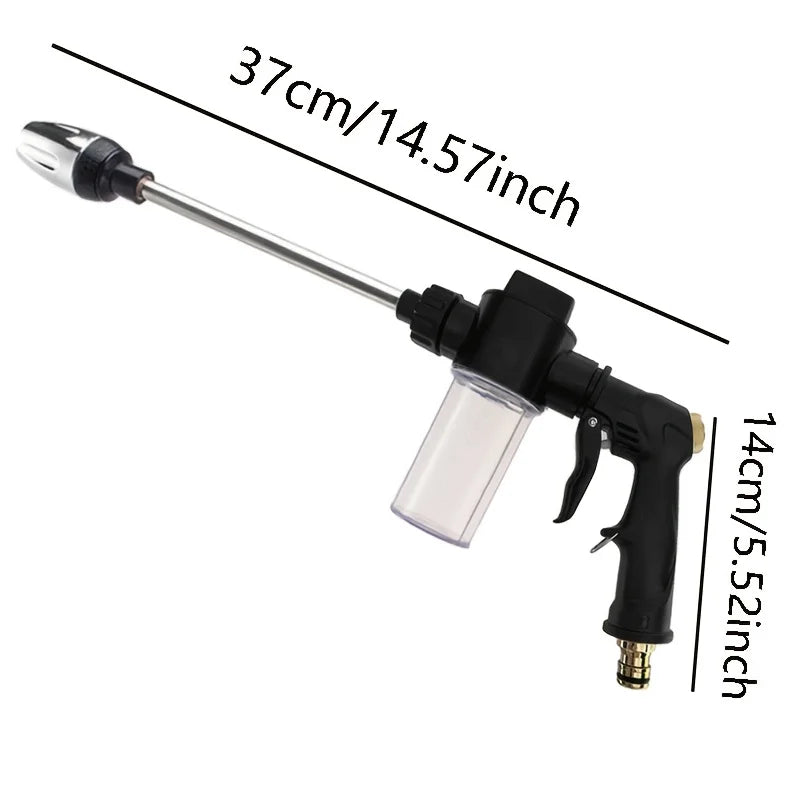 Garden Water Gun Hose Nozzle – Multi-Use Spray Gun for Watering & Car Washing