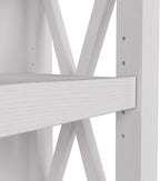 Bush Furniture Key West Tall 5-Shelf Bookcase — Modern Farmhouse