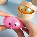 Glitter Dumpling Squishy Toy Set