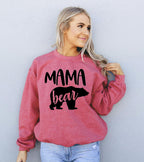 Mama Bear Crewneck Sweatshirt – Gift for Mom