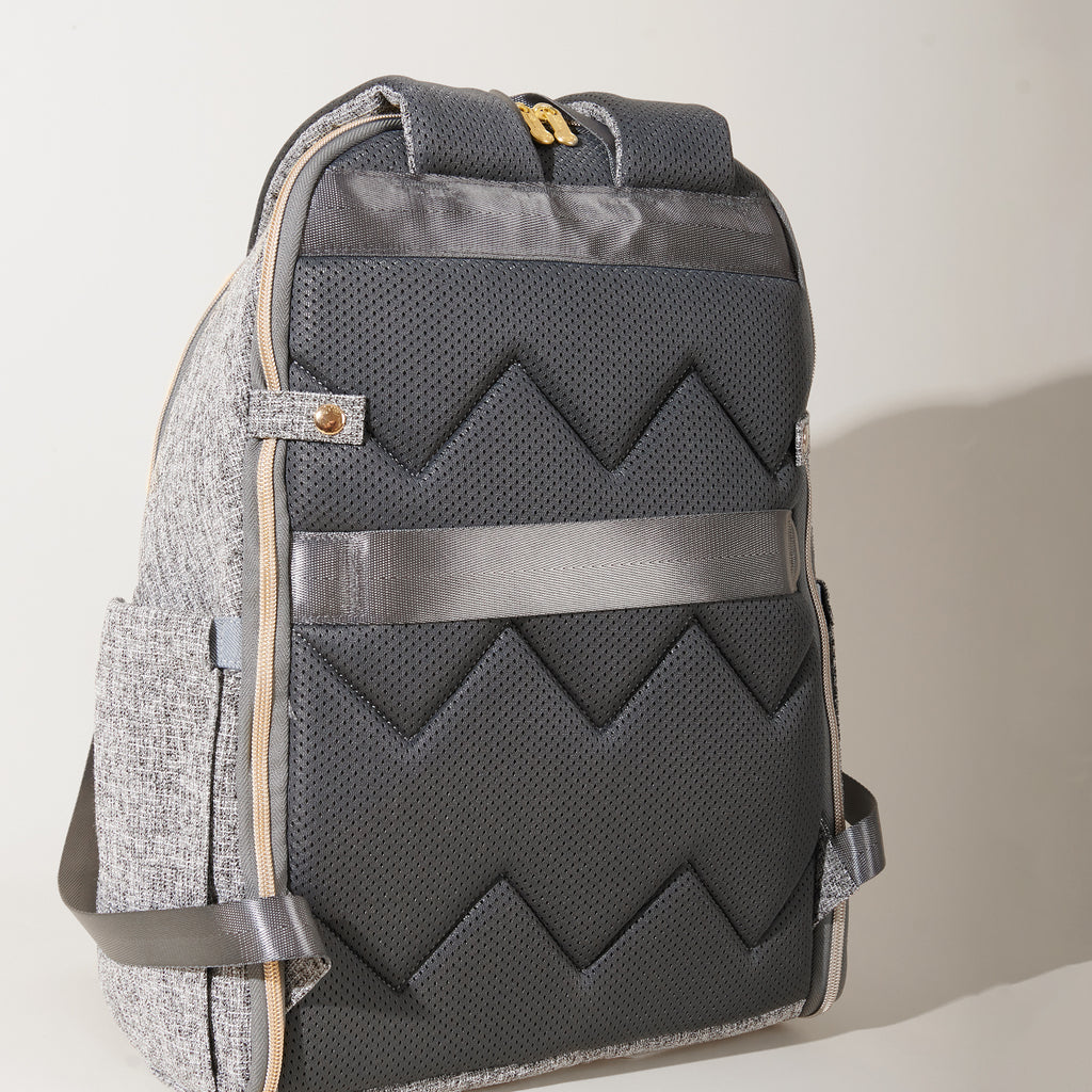 Foldable Backpack Diaper Bag – Large Capacity Baby Bag with Changing Pad