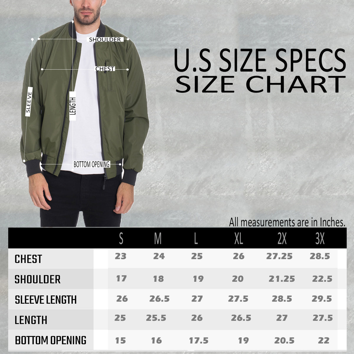 Men's Vinyl Waterproof Windbreaker – Slim Fit Full Zip, S–3XL