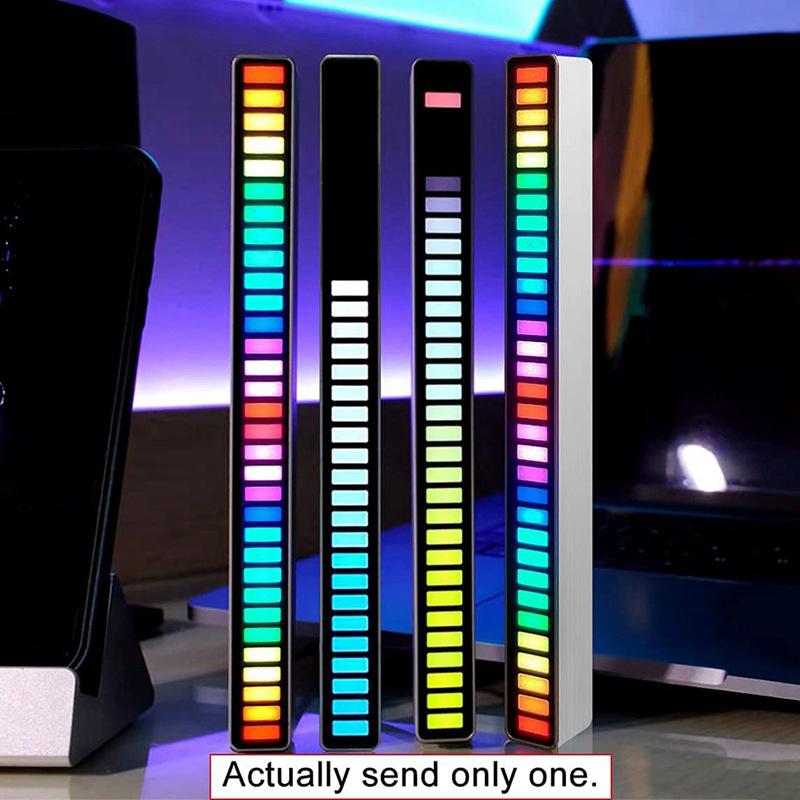 RGB LED Music Sound Reactive Atmosphere Light – USB Voice Activated