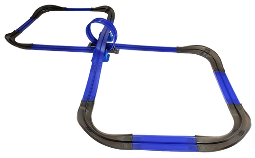Super 8 Loop Glow in the Dark R/C Slot Racing Track — 46ft