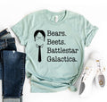 Bears Beets Battlestar Galactica Women's Graphic T-Shirt